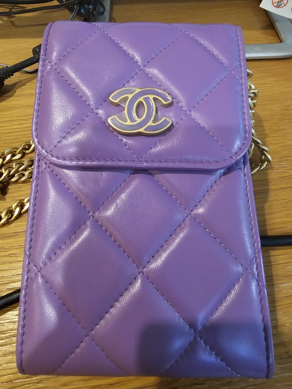 Chanel CC Phone Holder | COA Included